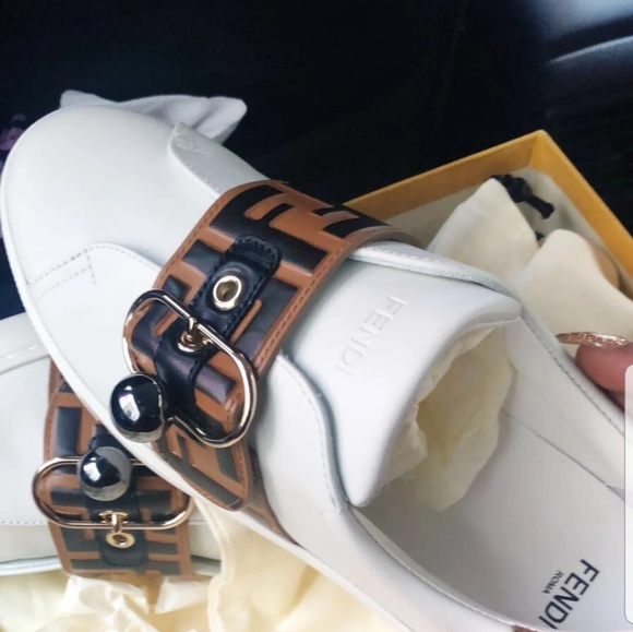 fendi pearl sneakers